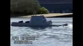 DDG 1000 Tumblehome Hull Test