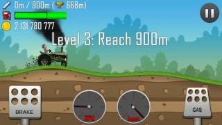 TRACTOR in Boot Camp на тракторе по грязи - прохождение Hill Climb RACING mp4