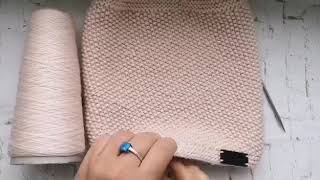 Как связать #снуд #спицами на #круговых #спицах МК/#Knitting/Детский снуд спицами