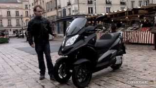 Piaggio MP3 LT 300/Quadro 350D : sérieuse menace pour le MP3