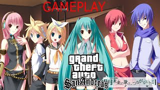 yo jugando a miku | gta san andreas anime vocaloid