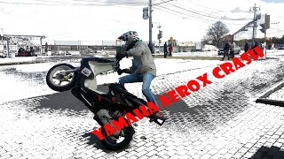 Yamaha Aerox Stunt = Сrankcase Crash