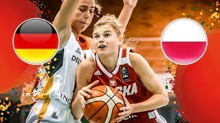 Germany v Poland - Round of 16 - Full Game - FIBA U16 Women's European Championship 2018