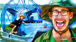 The Try Guys Race Swamp Boats • Dirty Tour: Part 2