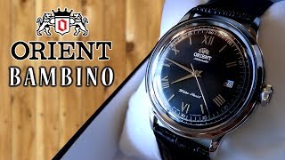Orient Bambino Black Version 2 Watch Review - Automatic Generation 1