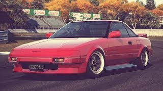 (GT6) Toyota MR2 1600 G-Limited Super Charger '86 - Exhaust Comparison