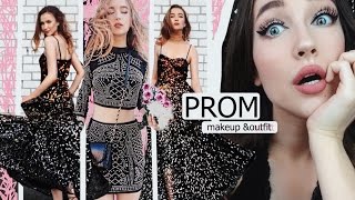Макияж и наряд на выпускной 〡 Prom makeup & outfit