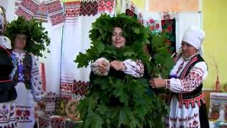 Народный обряд. Троица. Вождение Кусты.