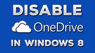 How to Uninstall OneDrive in Windows 8 / 8.1