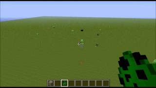 Jak zrobić okrągłego creepera w minecraft.