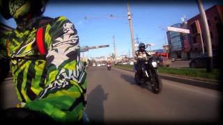 Краснодар. Открытие мотосезона 14-04-2012. (колонна)
