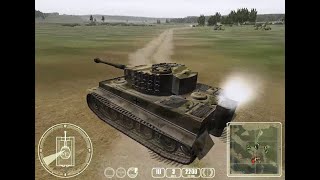 Прохождение игры "T-34 vs tiger tank" - «Тигр» против Т-34 ч.5 Высота 500