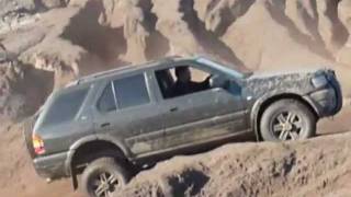Opel Frontera Offroad im Tagebau