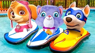 ✿ ЩЕНЯЧИЙ ПАТРУЛЬ  СУПЕР ГОНКИ НА ЛОДКАХ Игрушки ЩЕНЯЧИЙ ПАТРУЛЬ на русском все серии PAW Patrol