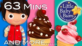 Ice Cream Song | Part 2 | Plus Lots More Nursery Rhymes | 63 Minutes Compilation from LittleBabyBum!