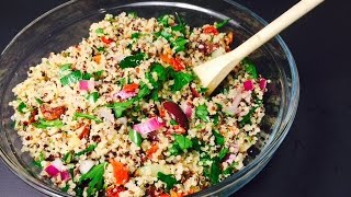 MEDITERRANEAN QUINOA SALAD