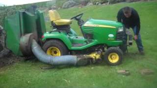 John deere x 740 quick release
