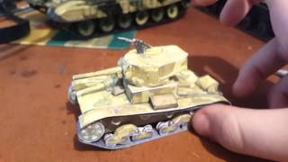 танк Т-26 из бумаги