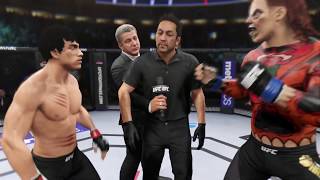 Bruce Lee vs. Hazardous (EA Sports UFC 2) - Epic Battle ?