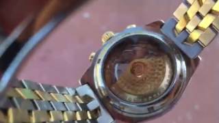 Croton 125th Anniversary Stainless/18k Automatic watch