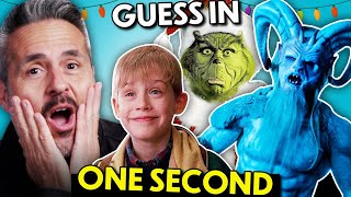 Guess The Christmas Movie In One Second | React