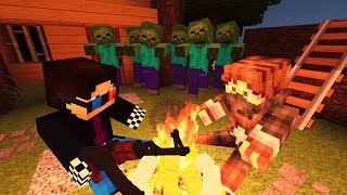 ОПАСНОЕ ЗАДАНИЕ! ДЕНЬ 9. ЗОМБИ АПОКАЛИПСИС В МАЙНКРАФТ! - (Minecraft - Сериал)