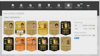 Pack Opening #1 (открытие паков в браузере )