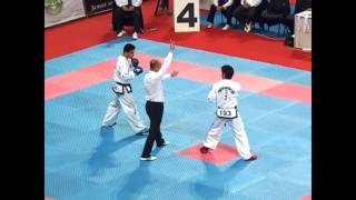 Muhammadjon Naimov (world record the fastest fight in history Taekwondo7 second)