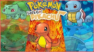 COMMENT AVOIR LES STARTERS  (SALAMECHE CARAPUCE BULBIZARRE) : POKEMON LET'S GO