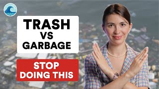 What is the difference between garbage and trash #Shorts