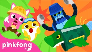 Tiburón Bebé vs Tiburón Plástico | ¿Cómo cuidar el medio ambiente? | Cambio Climático | Pinkfong