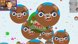 EL PEQUEÑIN ES LA CLAVE!! | Agar.io | +52000 PUNTOS | Rubinho vlc