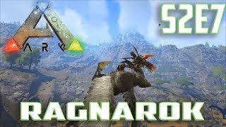 Let's Play ARK: Survival Evolved (Single Player Ragnarok) Ep.7-Argy Taming & Desperate Death Montage