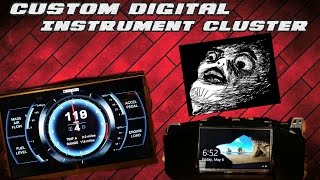 custom digital cluster done!!!!