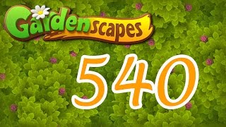 Gardenscapes level 540