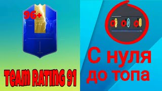 ТОТС 96+ в паке; рейтинг команды 91. С нуля до топа #15 /PACYBITS 19