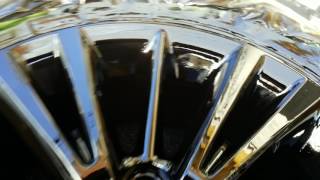 Pintura de rodas em preto cadilac Pu
