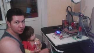 Сделал еще один 3D принтер. Своими руками. Нашел способ, как устранить предыдущую проблему