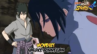 Naruto Shippuden Ultimate Ninja Storm 4 : Sasuke Rinnegan Complete Moveset