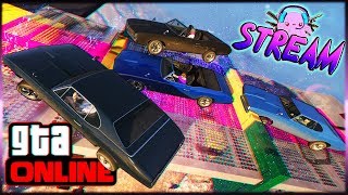 ●СТРИМ ПО #GTA 5 ONLINE/ STREAM GTA 5 ONLINE/ ПРОХОДИМ ГОНКИ С ПОДПИСЧИКАМИ ●