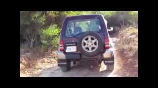 MMC Pajero Jr greenlaning in Malta