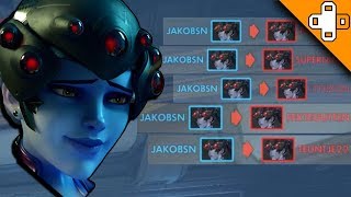 WIDOW VS THE WORLD - Overwatch Funny & Epic Moments 330