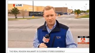 Another Wallmart closing today. Aiken SC "plumbing problems"