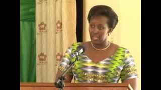 First Lady Mrs. Jeannette Kagame closes AERG girls forum- Rwamagana, 6 October 2013