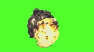 HD MLG EXPLOSION BLAST GREEN SCREEN