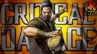 MK Mobile 100% Critical Hit Chance Bo' Rai Cho! FAT POWER! | Mortal Kombat Mobile