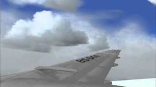 Ту-154 Посадка Якутск (FSX)