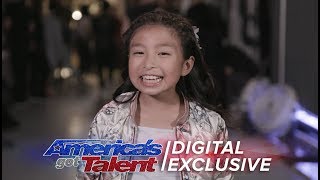 Elimination Interview: Celine Tam Thanks Her Fans - America's Got Talent 2017