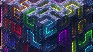 Vj Loop: HilbertVoxelInversionInternalLighting