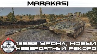 12552 урона, новый невероятный рекорд дамага! World of Tanks